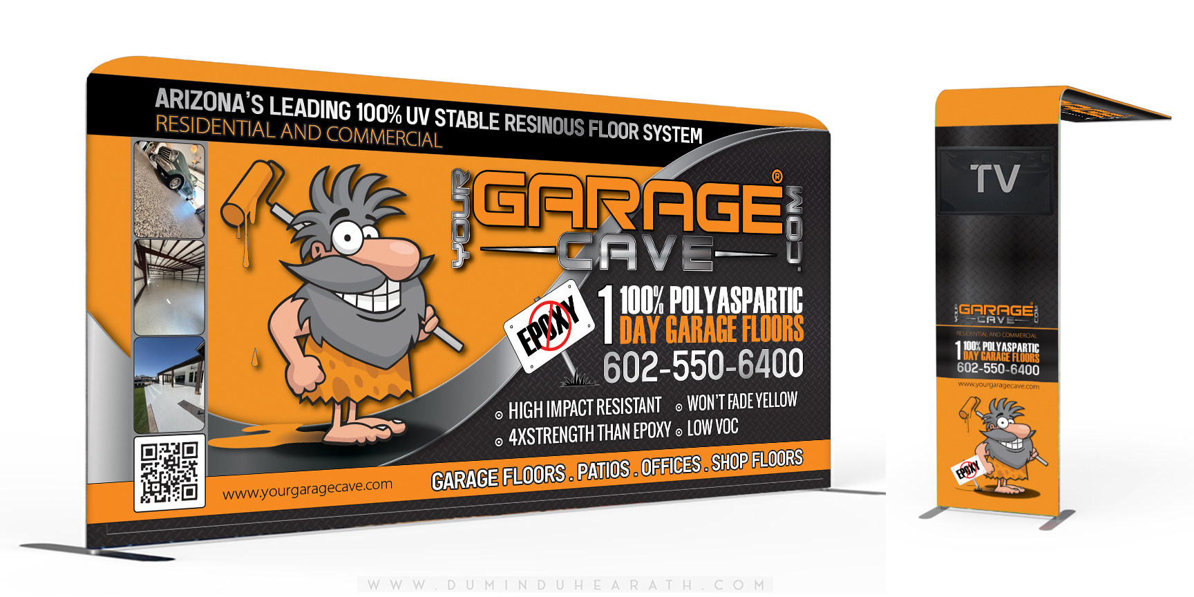 Graphic Design by Digiartvale for Your Garage Cave LLC | Design #35053002
