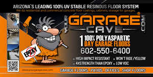 Graphic Design by Digiartvale for Your Garage Cave LLC | Design: #35053673