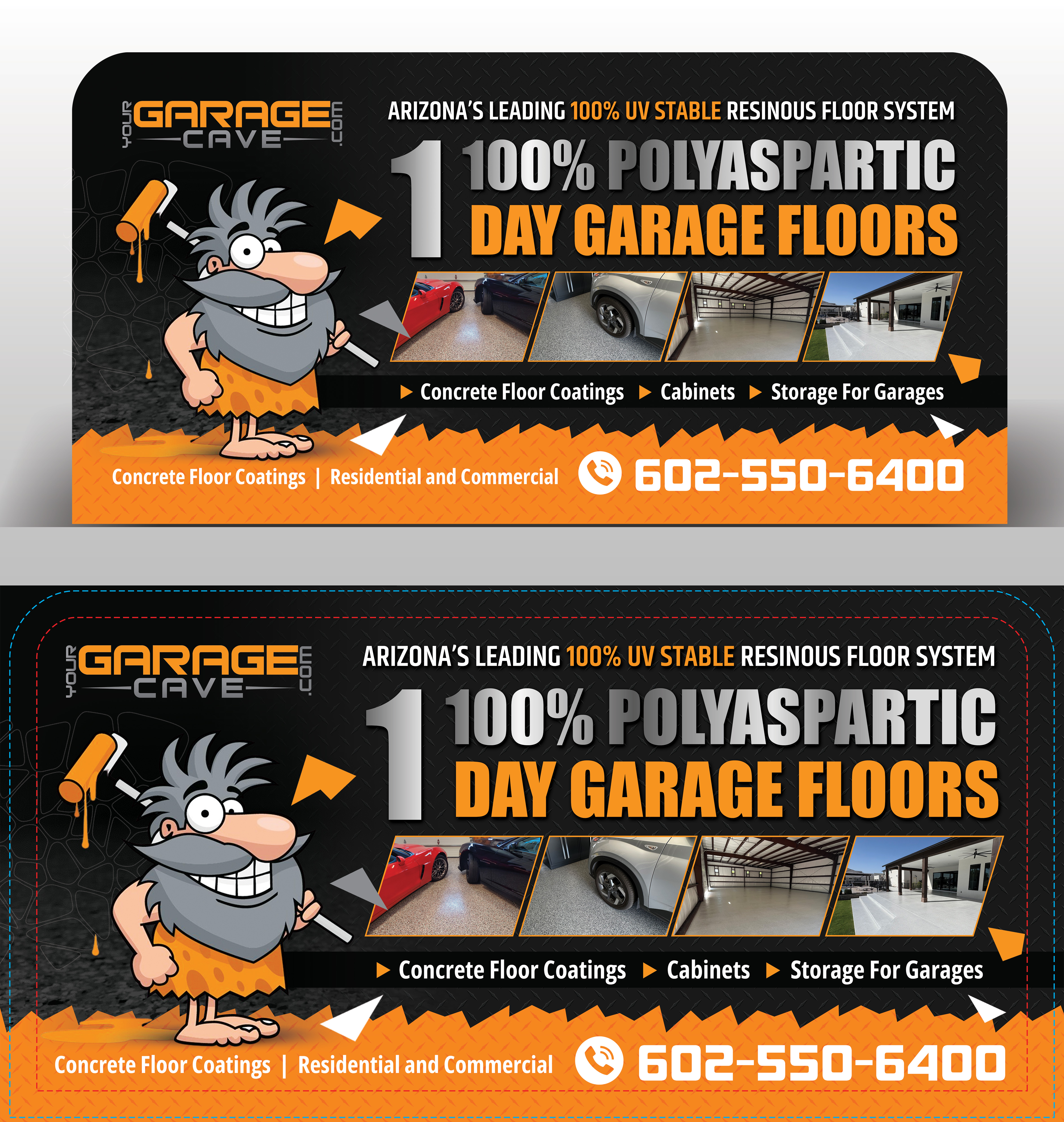 Graphic Design by SAI DESIGNS for Your Garage Cave LLC | Design #35047674