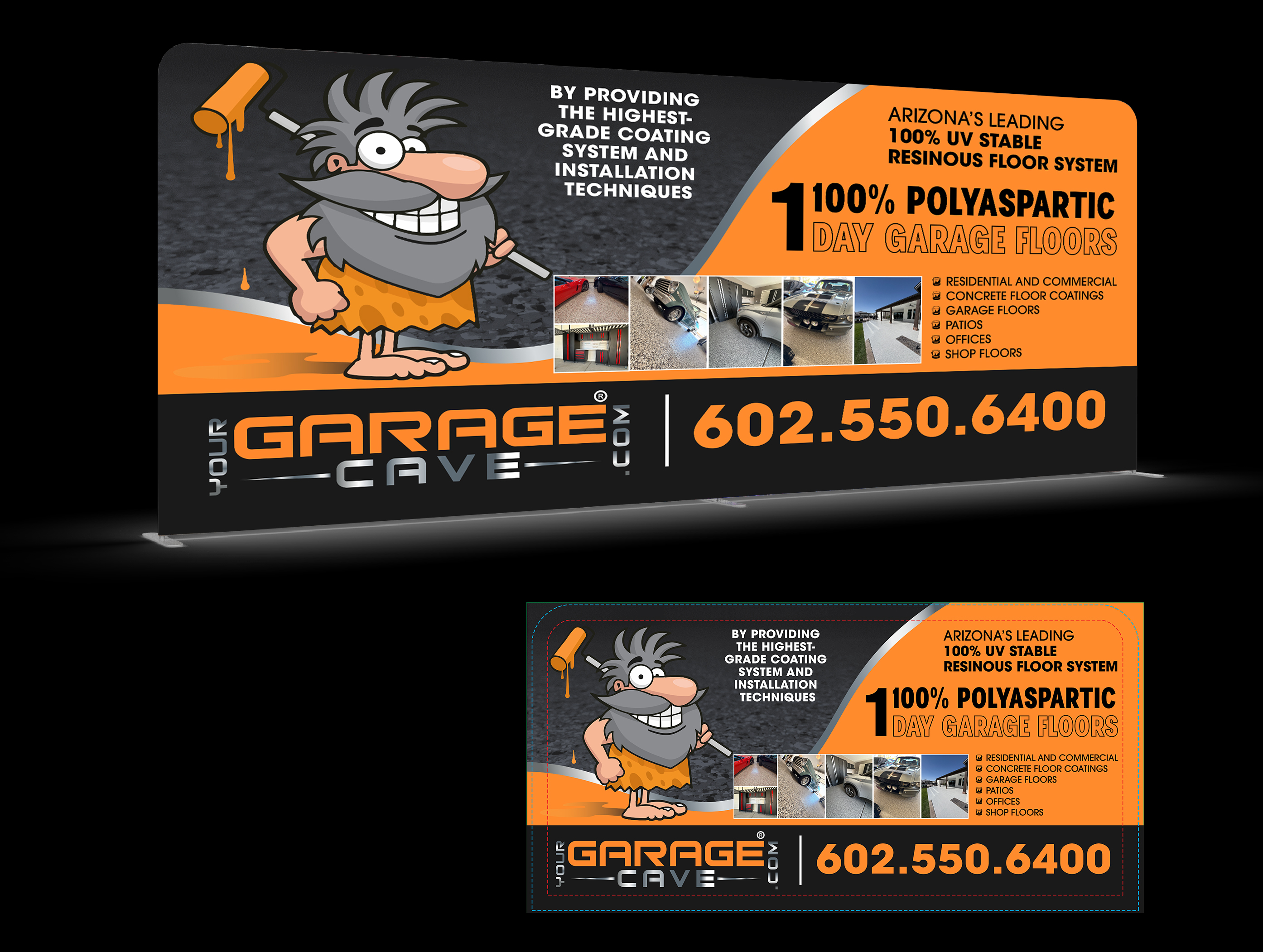 Graphic Design by Fine Graphics House for Your Garage Cave LLC | Design #35054214