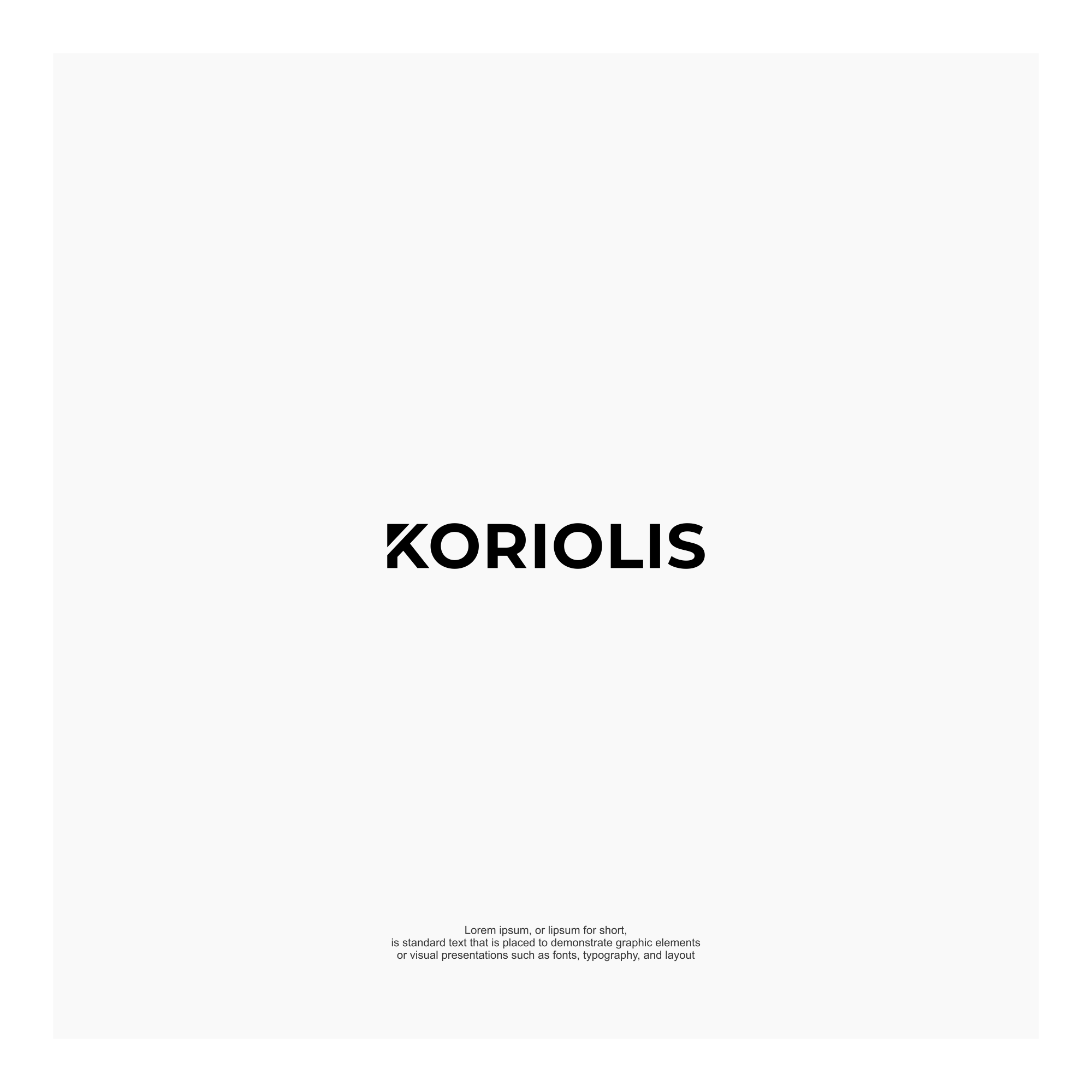 Logo Design by MugiBerkah for Koriolis | Design #35016331