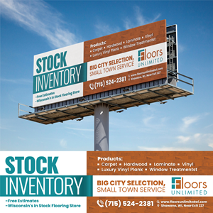 Billboard Design by Impressive Solutions for Floors Unlimited | Design: #35013568
