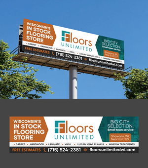 Design de Panneau par ARTOGRAPHY pour Floors Unlimited | Design : #35022727