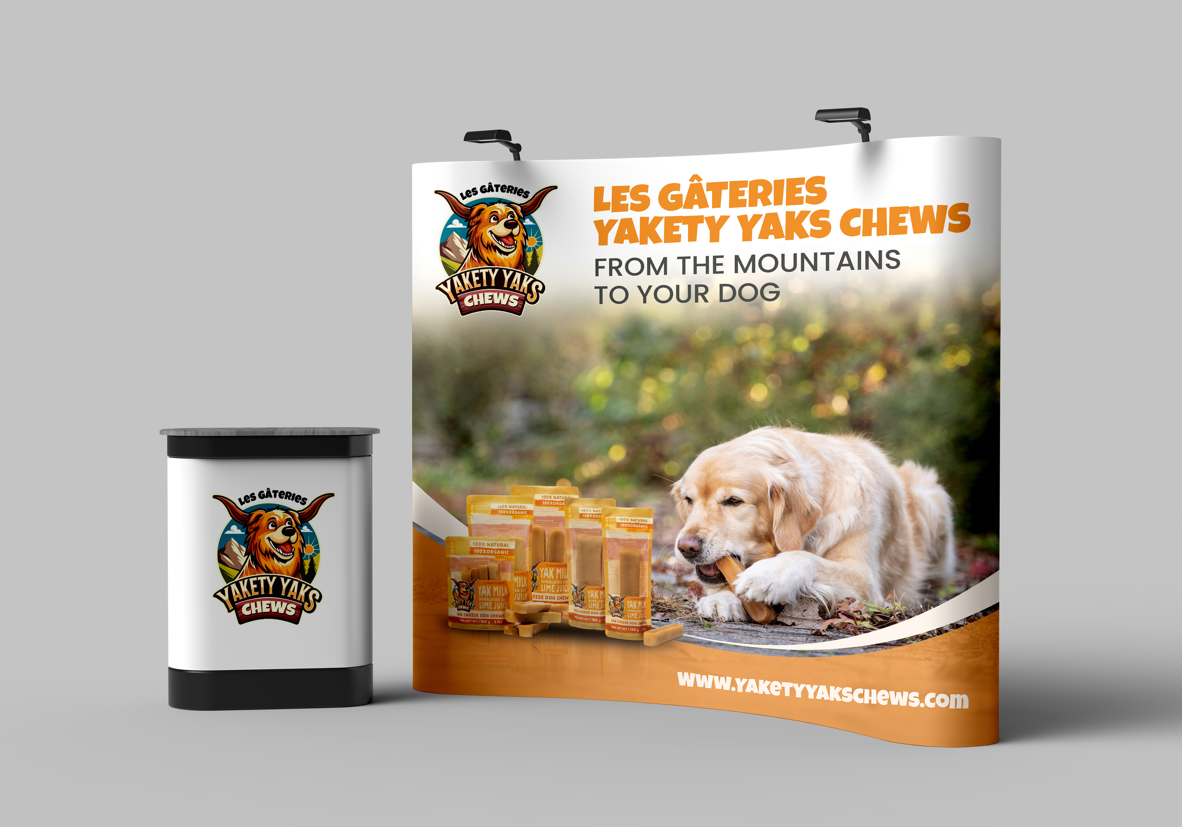 Diseño de Stand de Feria por Sun Creative para 9521-8087 Québec inc. | Diseño #35035989