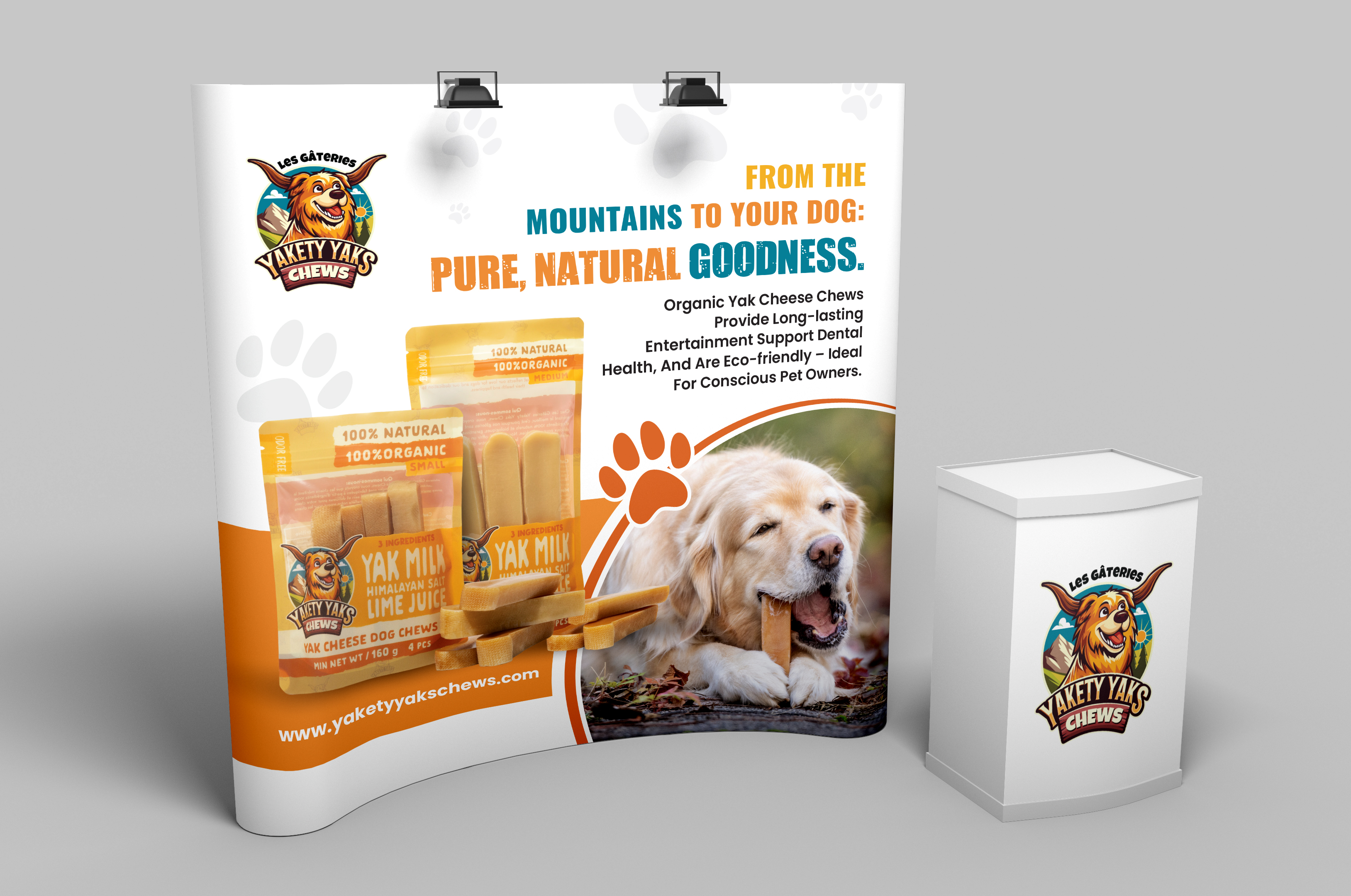 Trade Show Booth Design by artbitin for 9521-8087 Québec inc. | Design #35033304
