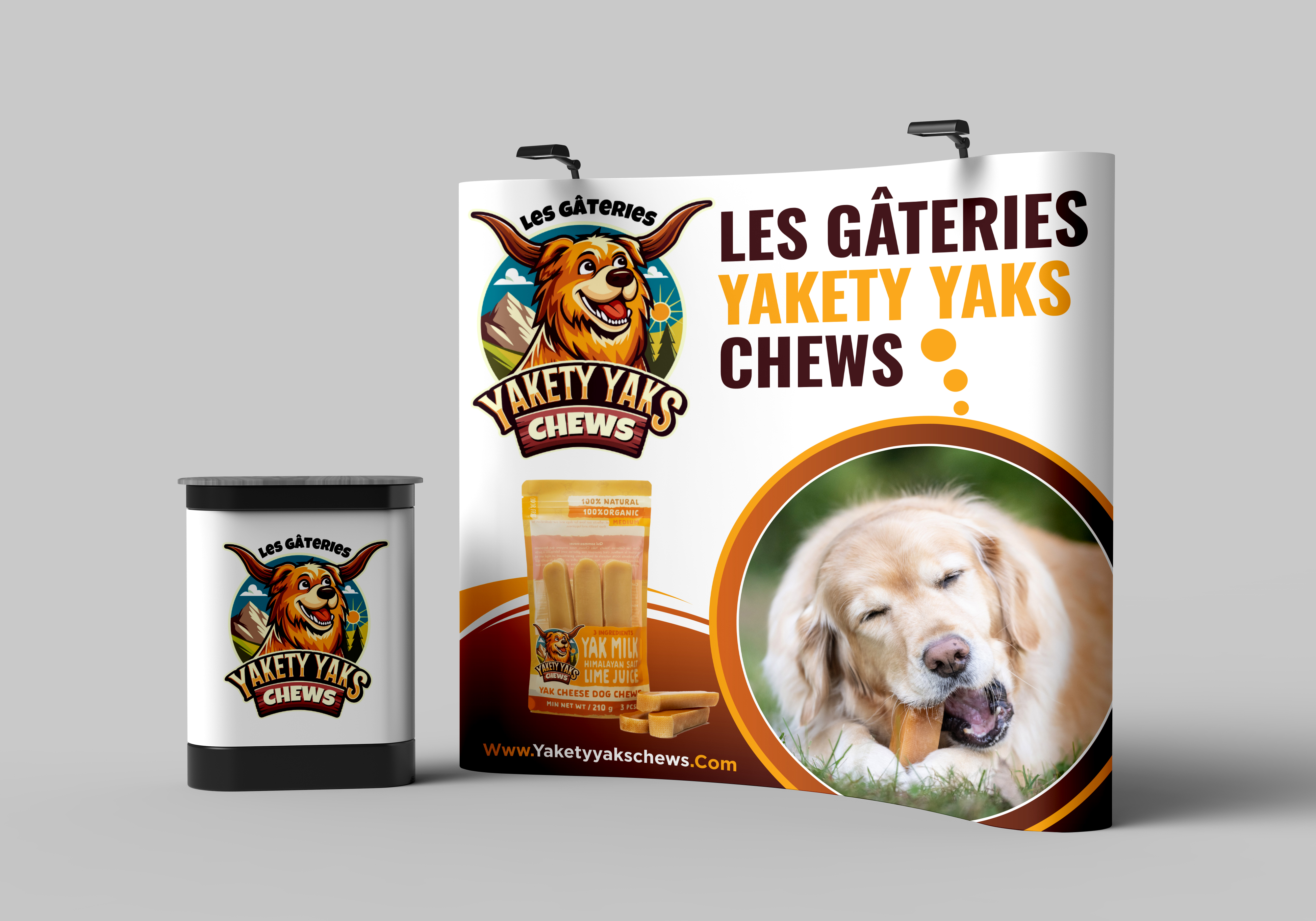 Trade Show Booth Design by VCreativeidea for 9521-8087 Québec inc. | Design #35042794