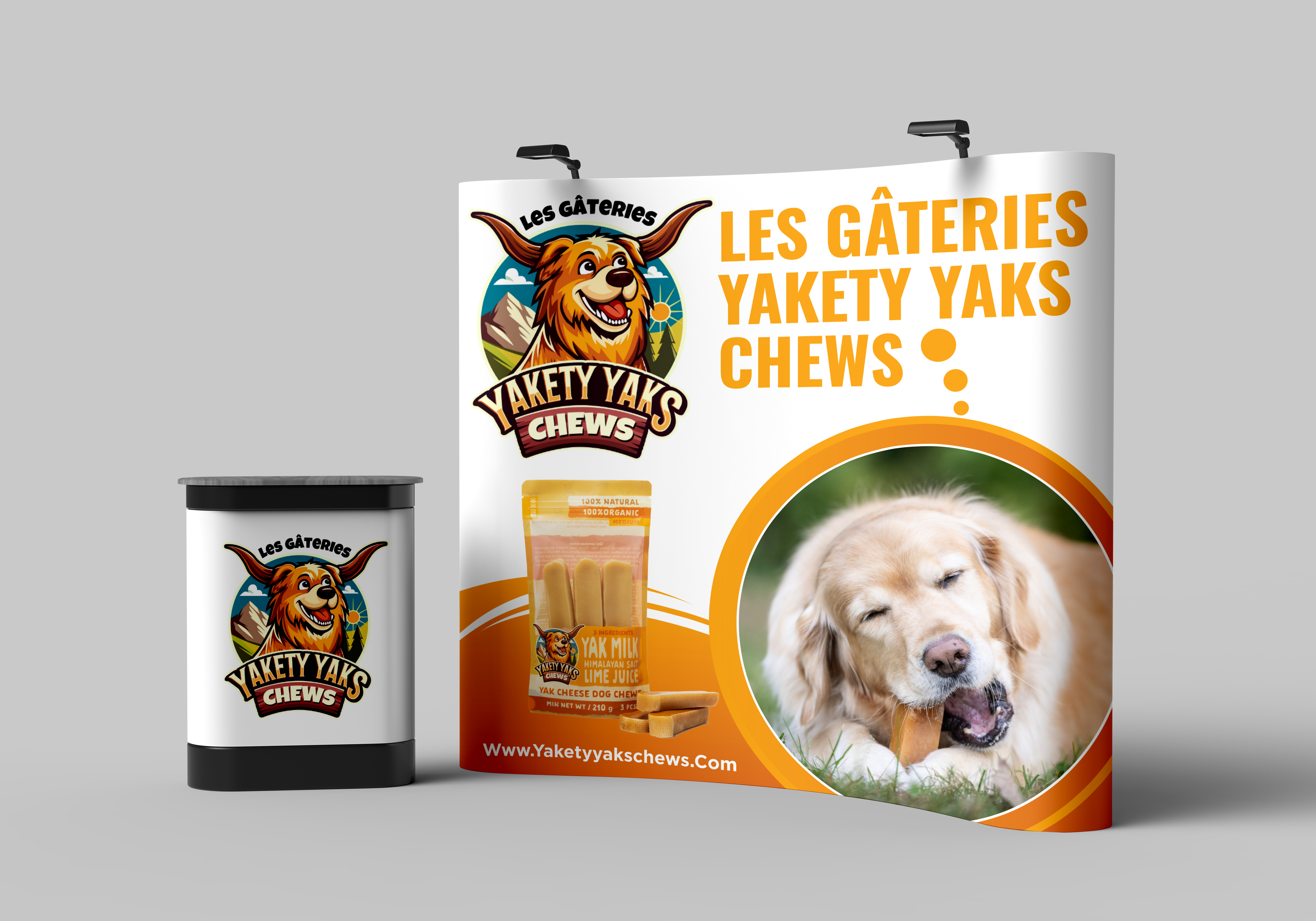 Trade Show Booth Design by VCreativeidea for 9521-8087 Québec inc. | Design #35049227