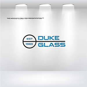 Logo Design by RS_Design for Duke Glass | Design: #35025937
