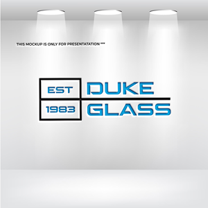 Logo Design by RS_Design for Duke Glass | Design: #35027178