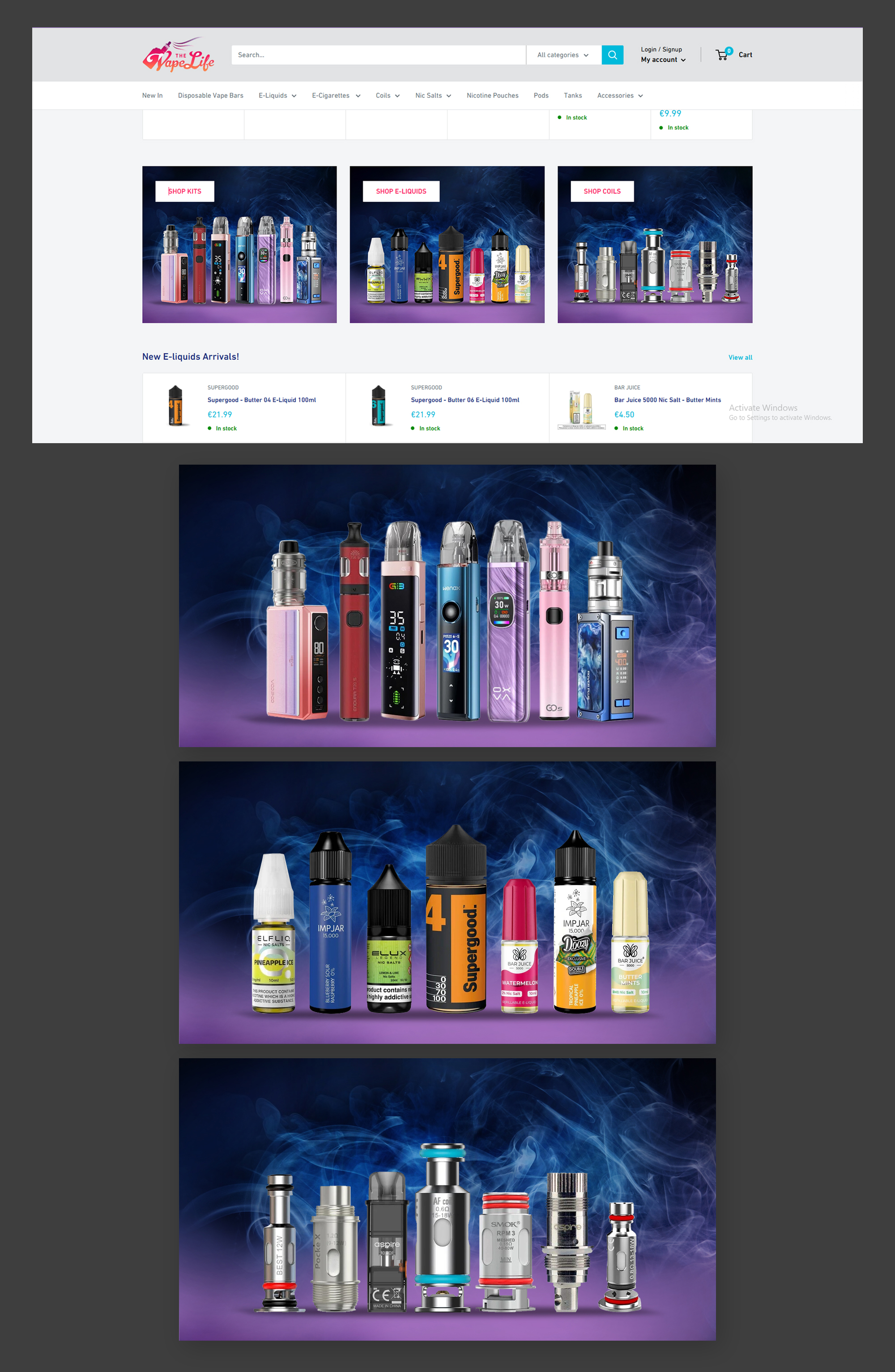 Graphic Design by Mali Praveen for The Vape Life | Design #35056496