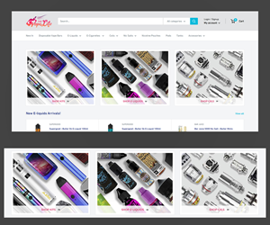 Graphic Design by rainbowmagic2017 for The Vape Life | Design #35013821