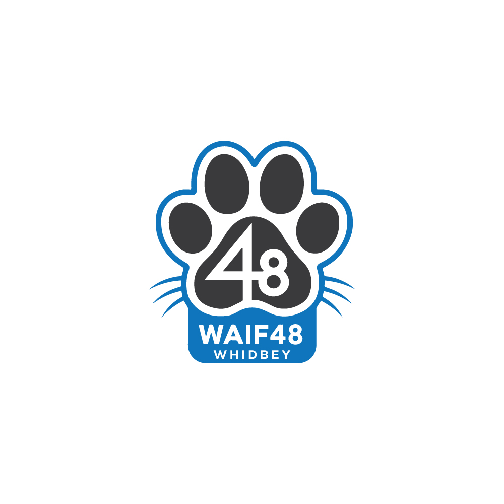 Logo Design by VectorForge for Whidbey Animals' Improvement Foundation (WAIF) | Design #35011331