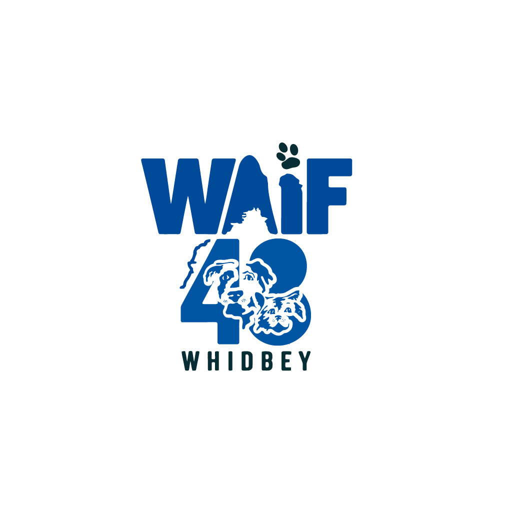 Logo Design by VectorForge for Whidbey Animals' Improvement Foundation (WAIF) | Design #35011392