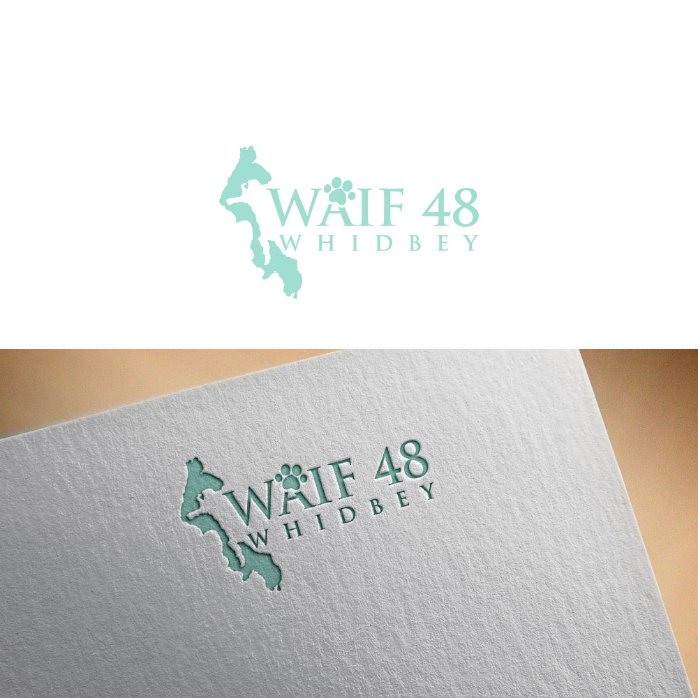 Logo Design by designhunt(verifiyed01) for Whidbey Animals' Improvement Foundation (WAIF) | Design #35011958