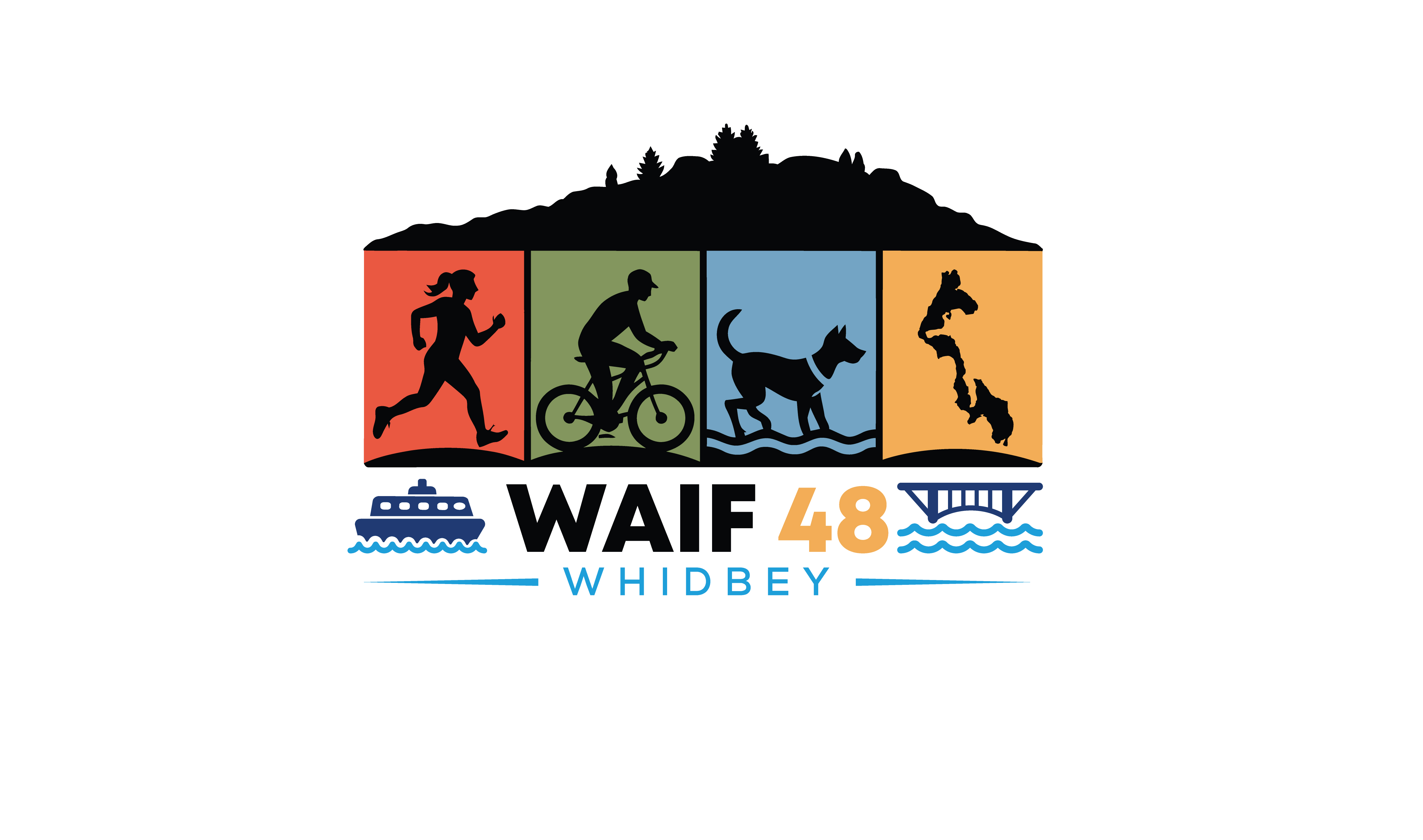 Logo-Design von Mir Graphics für Whidbey Animals' Improvement Foundation (WAIF) | Design #35017752