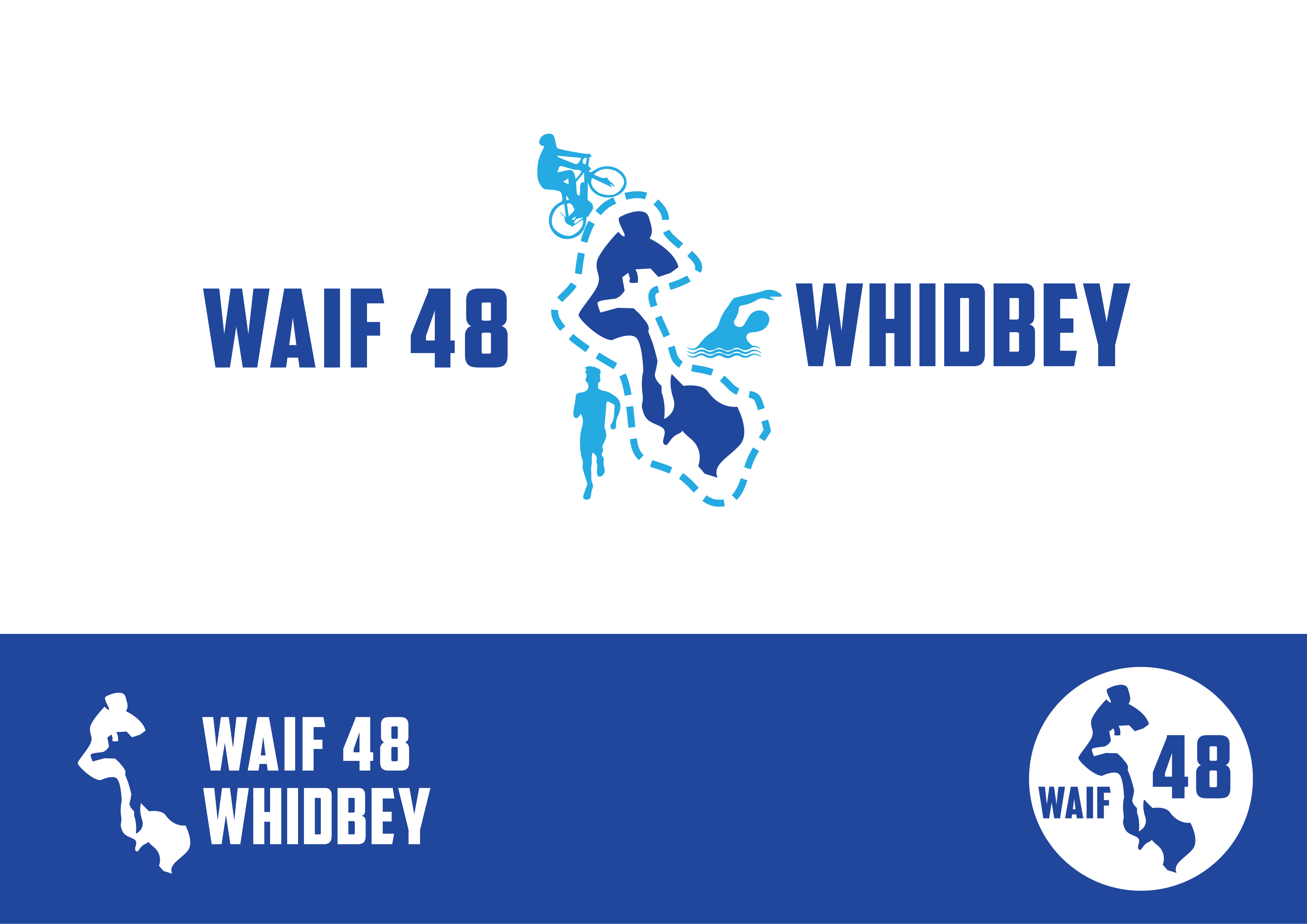 Logo Design by Grafactory for Whidbey Animals' Improvement Foundation (WAIF) | Design #35018218