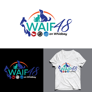 Logo Design by riya.mitra07j for Whidbey Animals' Improvement Foundation (WAIF) | Design: #35013078