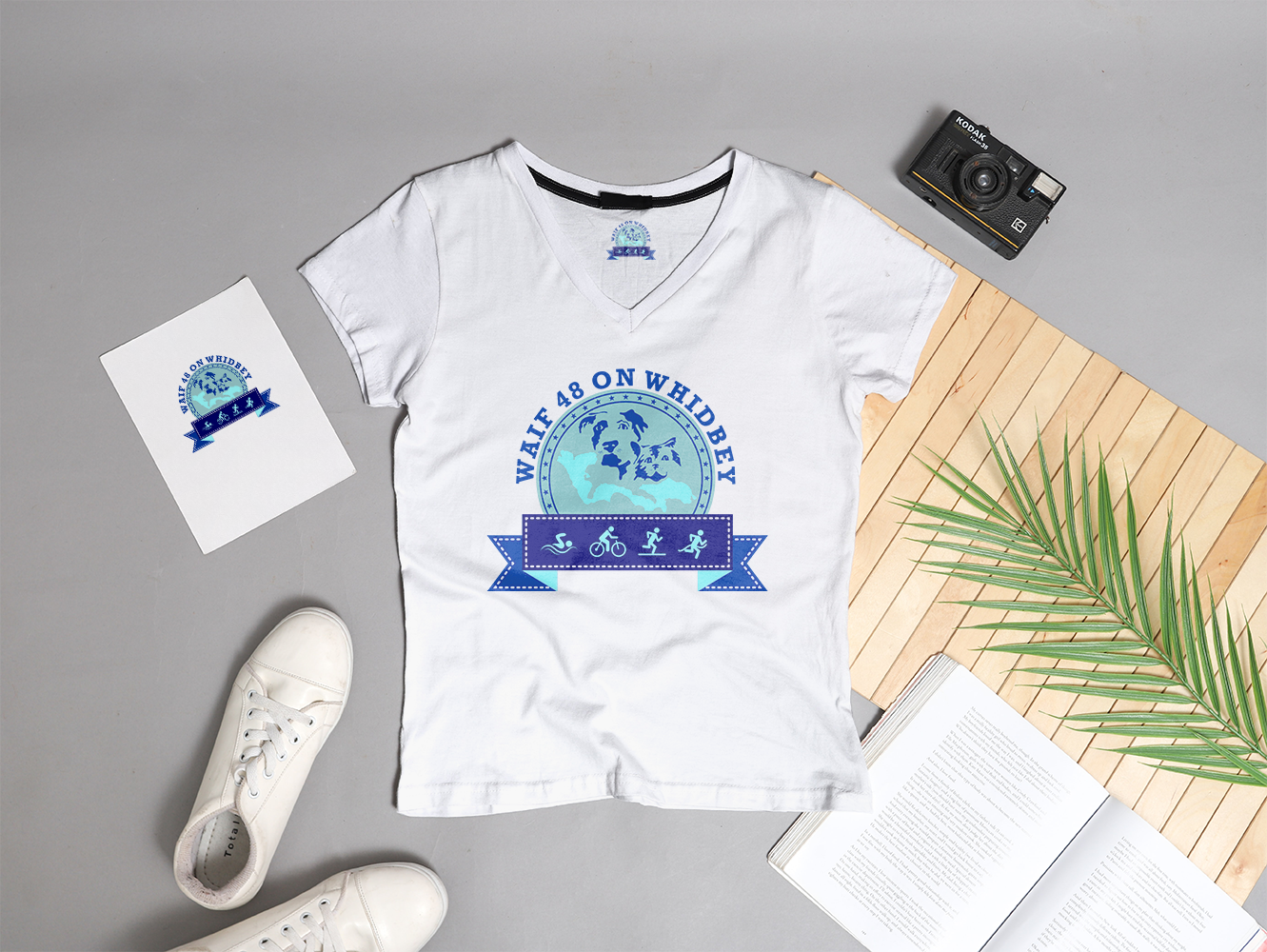 Logo-Design von e SOL2023 für Whidbey Animals' Improvement Foundation (WAIF) | Design #35020307