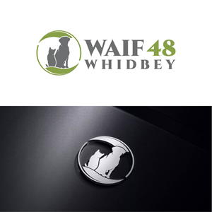 Logo Design by fly  design for Whidbey Animals' Improvement Foundation (WAIF) | Design: #35014216