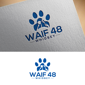 Logo Design by fly  design for Whidbey Animals' Improvement Foundation (WAIF) | Design: #35014401