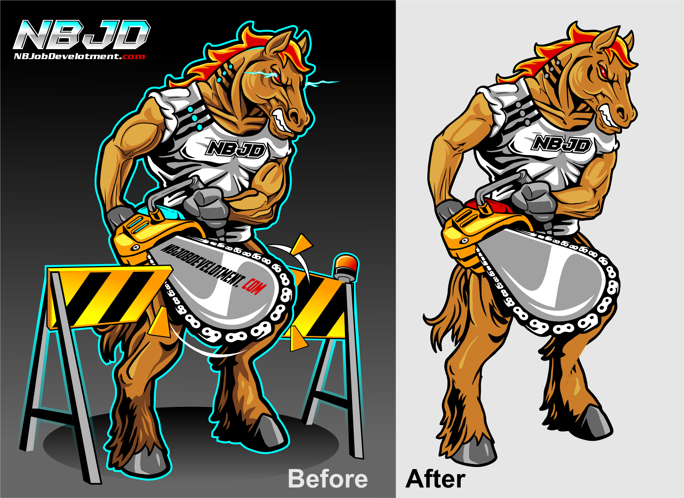 Logo-Design von Yakuza20 für Cutting Edge Job Development LLC | Design #35039856