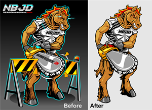 Logo-Design von Yakuza20 für Cutting Edge Job Development LLC | Design: #35039856