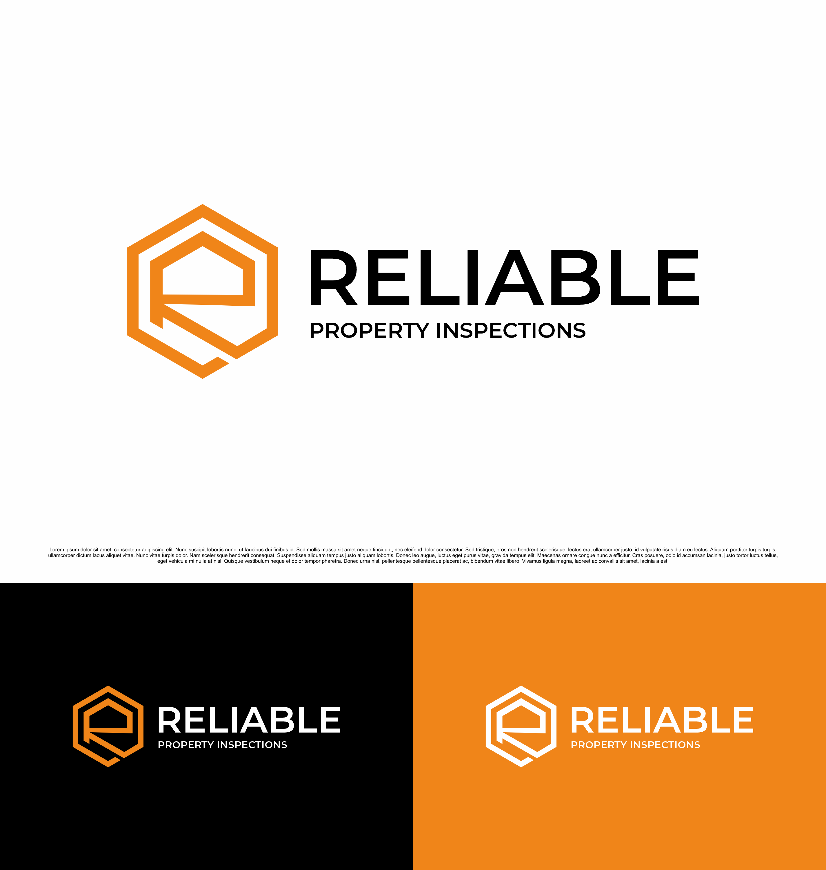 Logo-Design von saesean für Reliable Property Inspections | Design #35018527