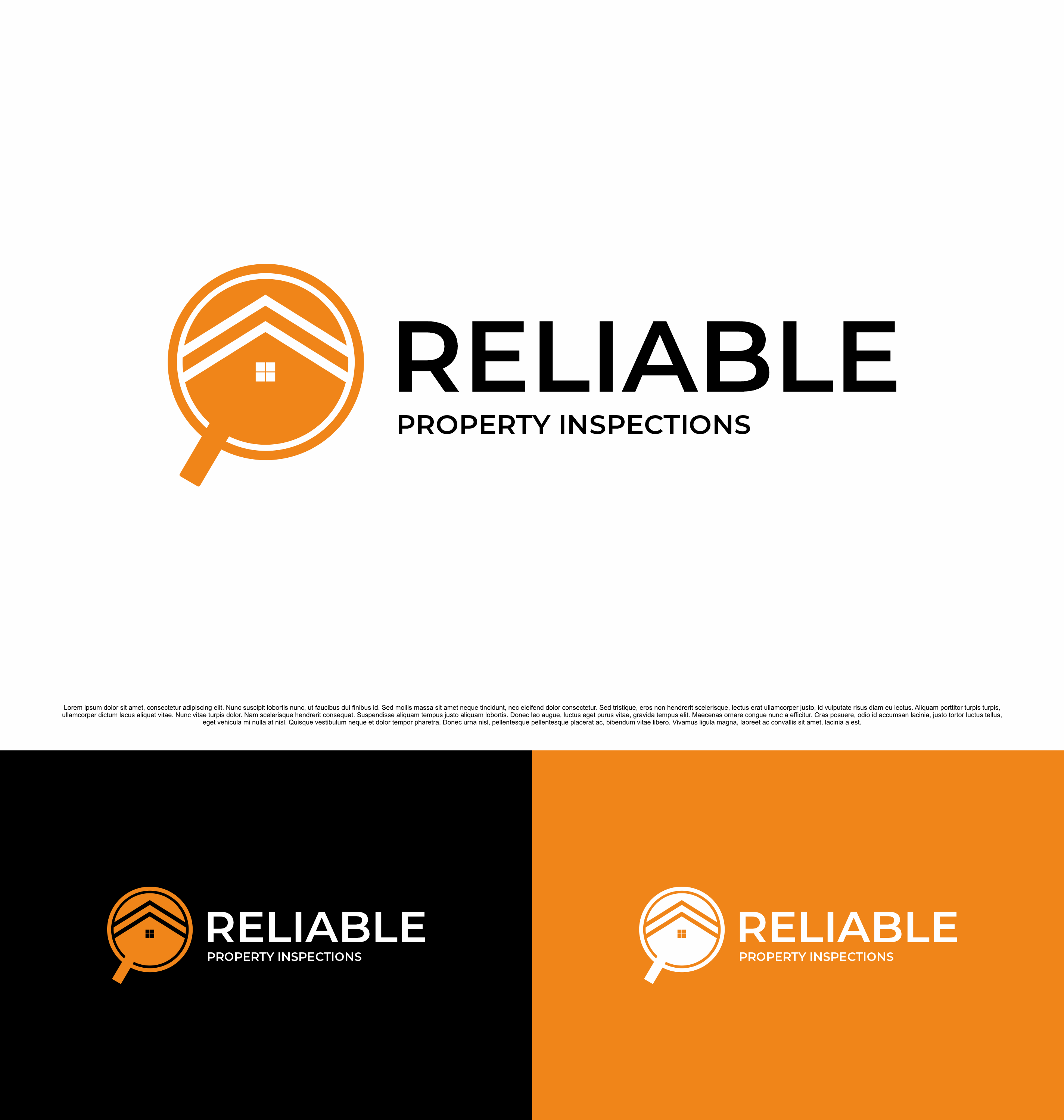 Logo Design by saesean for Reliable Property Inspections | Design #35018528