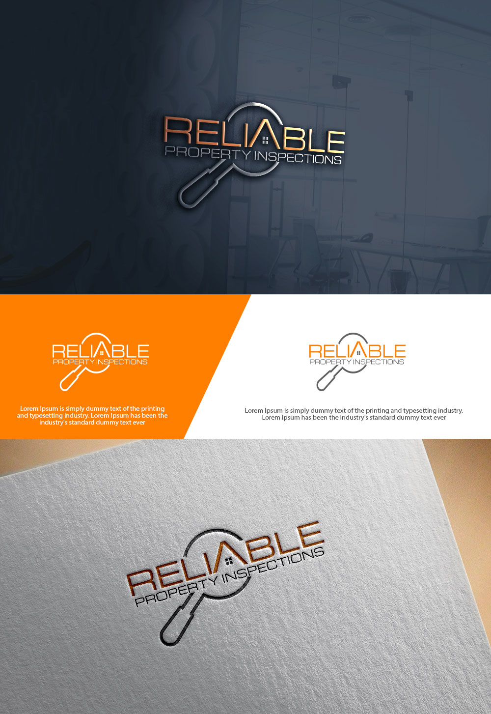 Logo Design by sulemani  creation for Reliable Property Inspections | Design #35037692