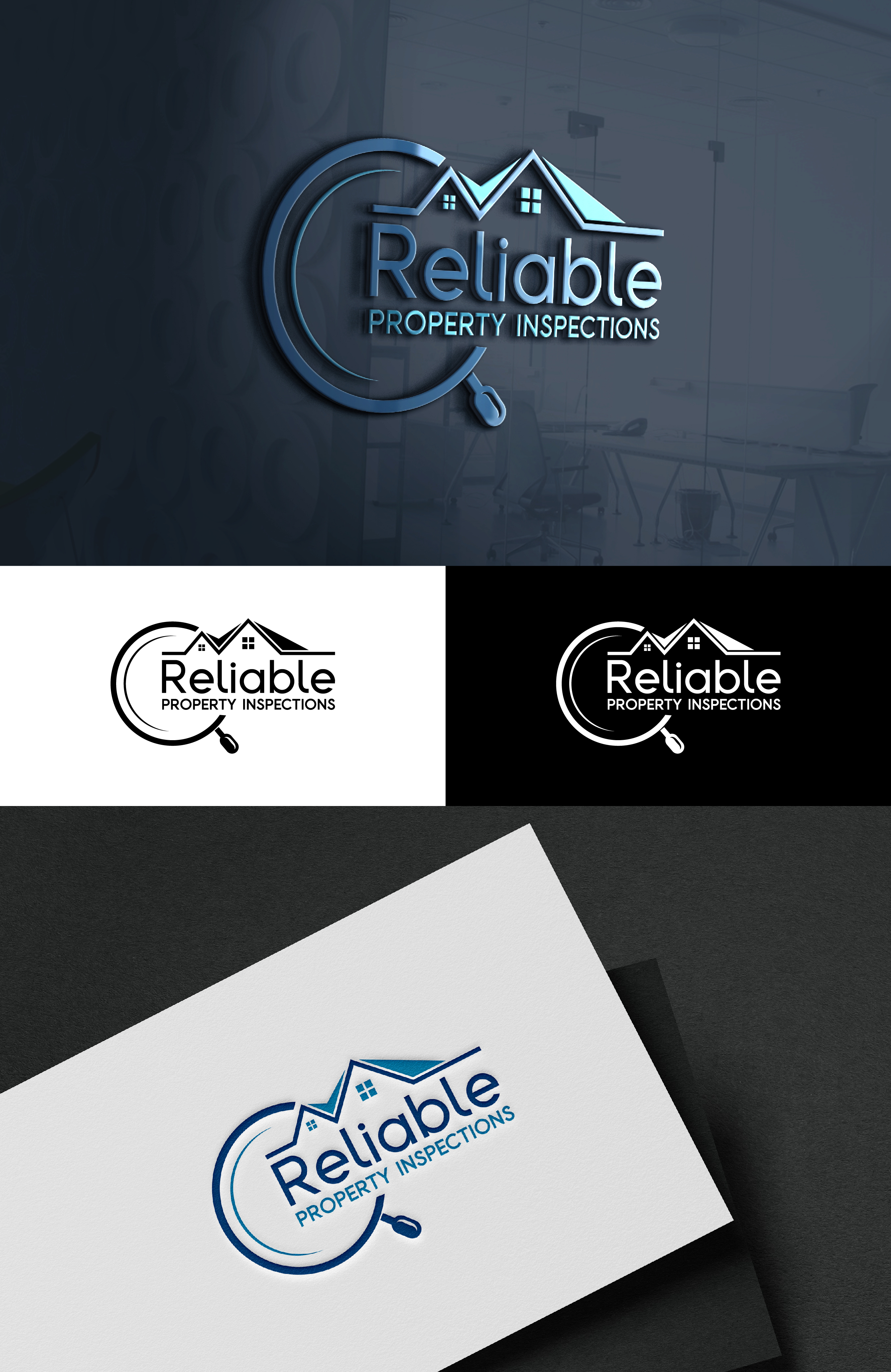Logo-Design von designprotox für Reliable Property Inspections | Design #35013860