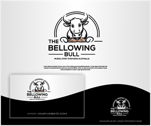 Design de Logo par manggawkwk pour The bellowing bull | Design : #35012731