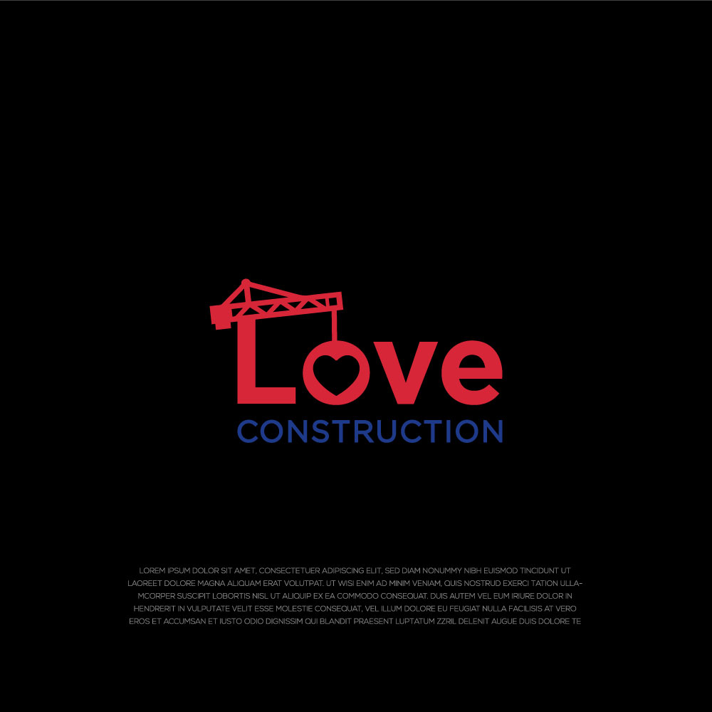 Diseño de Logo por LogoEon para Love Construction | Diseño #35019663