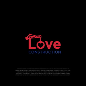 Diseño de Logo por LogoEon para Love Construction | Diseño: #35019663