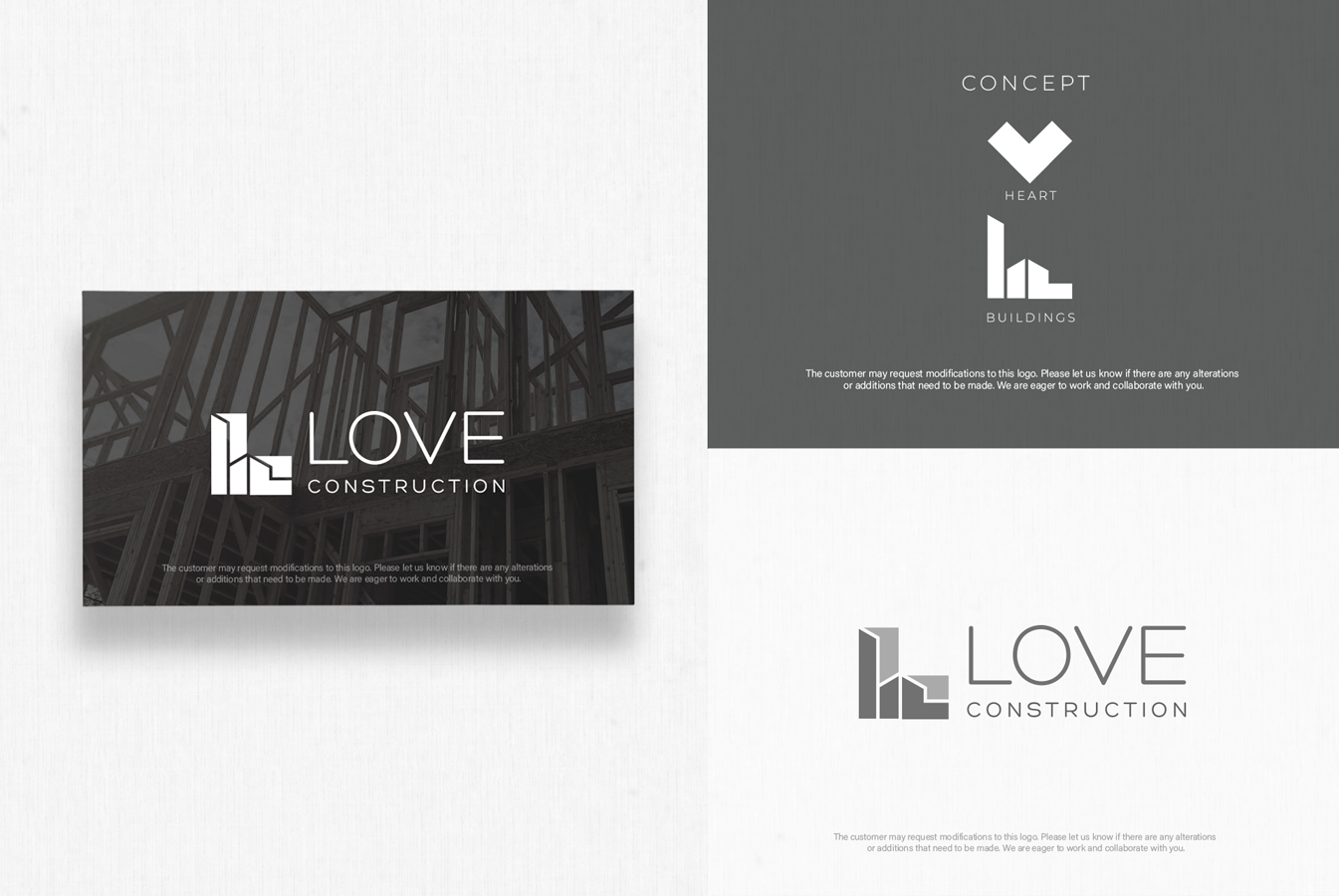 Logo Design by Senpachie for Love Construction | Design #35015359