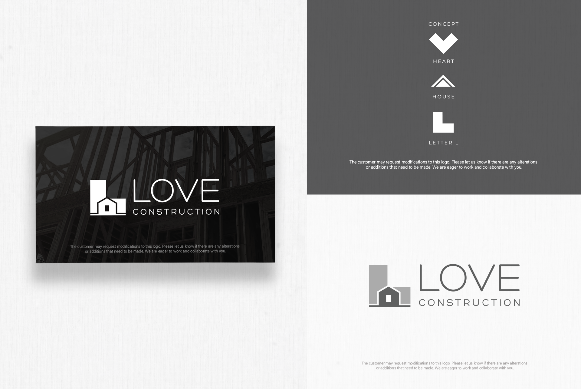 Logo Design by Senpachie for Love Construction | Design #35026682