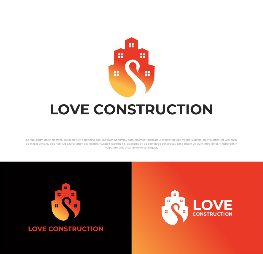 Logo Design by saktian for Love Construction | Design #35044808