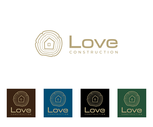 Logo Design by Lilie for Love Construction | Design: #35014737