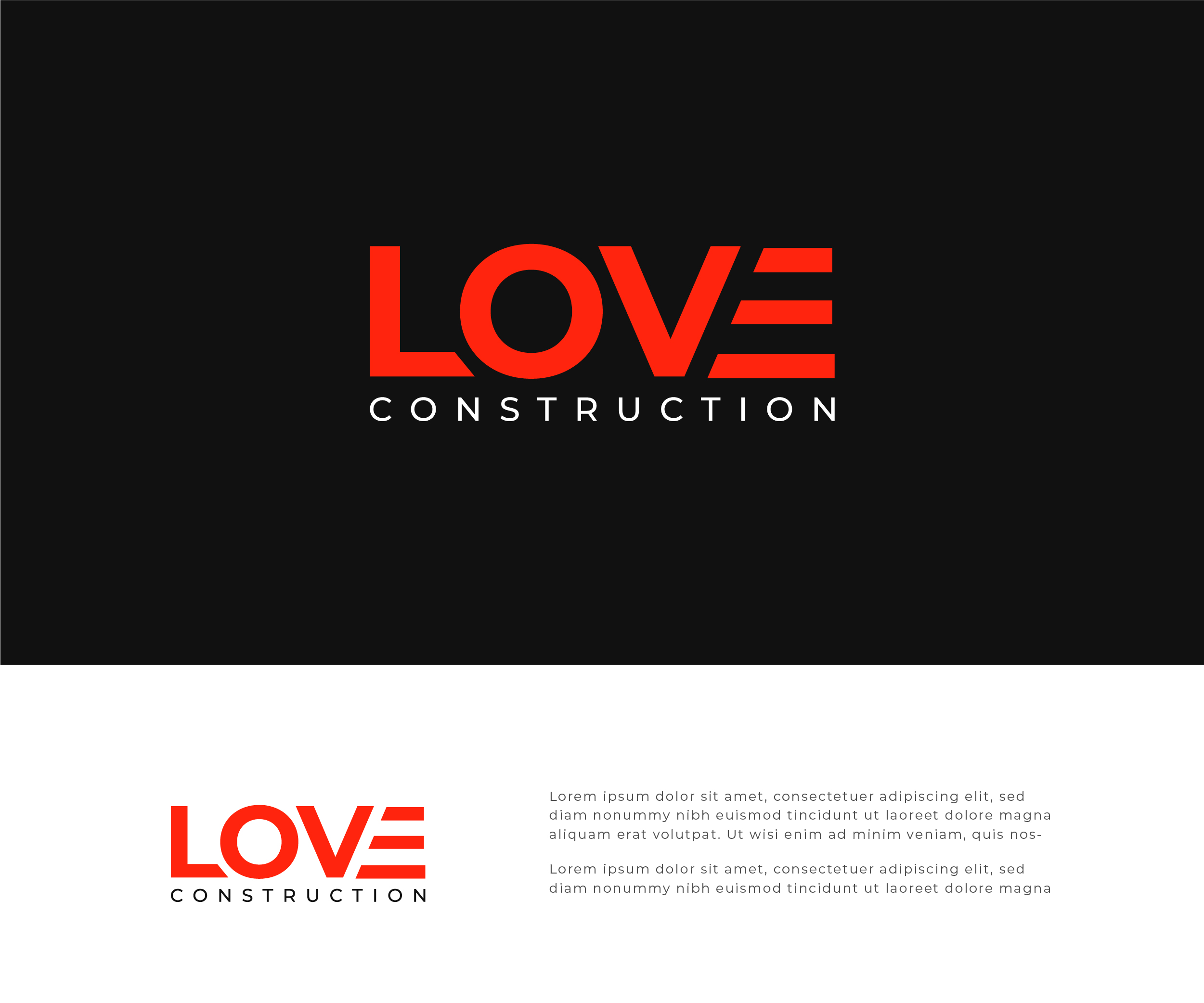 Logo Design by 99 Art.. for Love Construction | Design #35026838