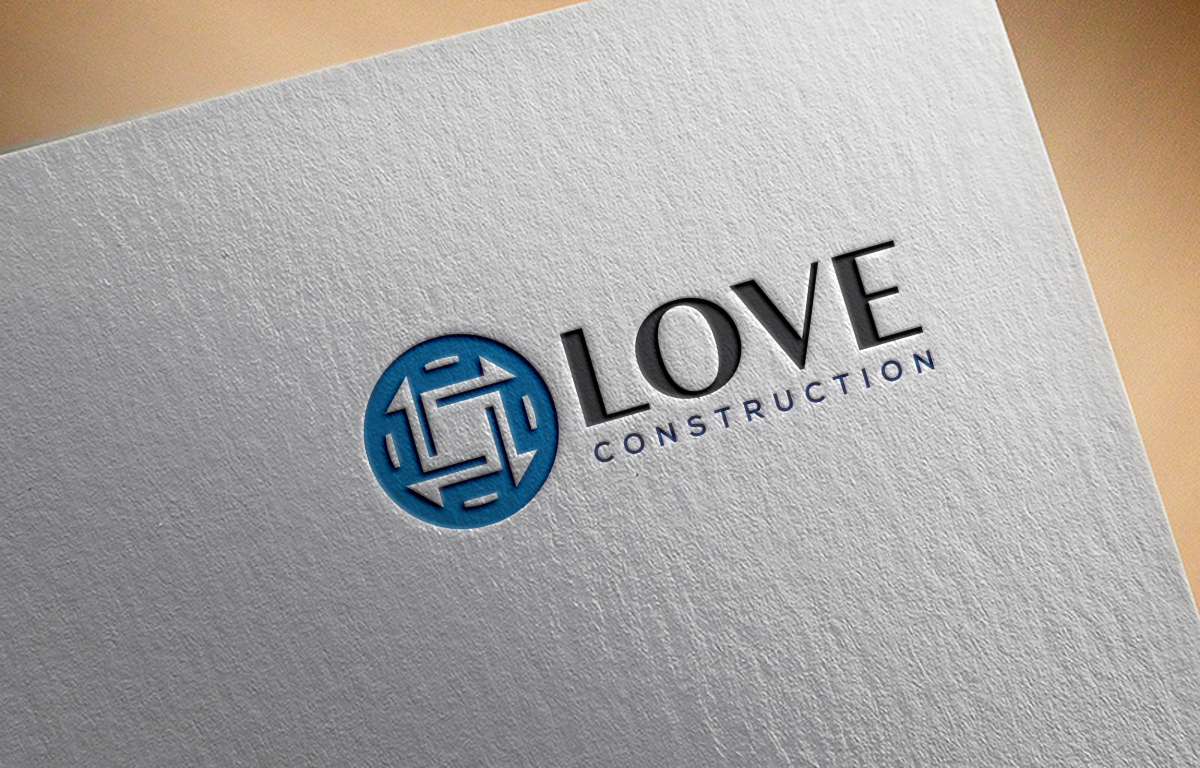 Logo Design by Tube light for Love Construction | Design #35039561