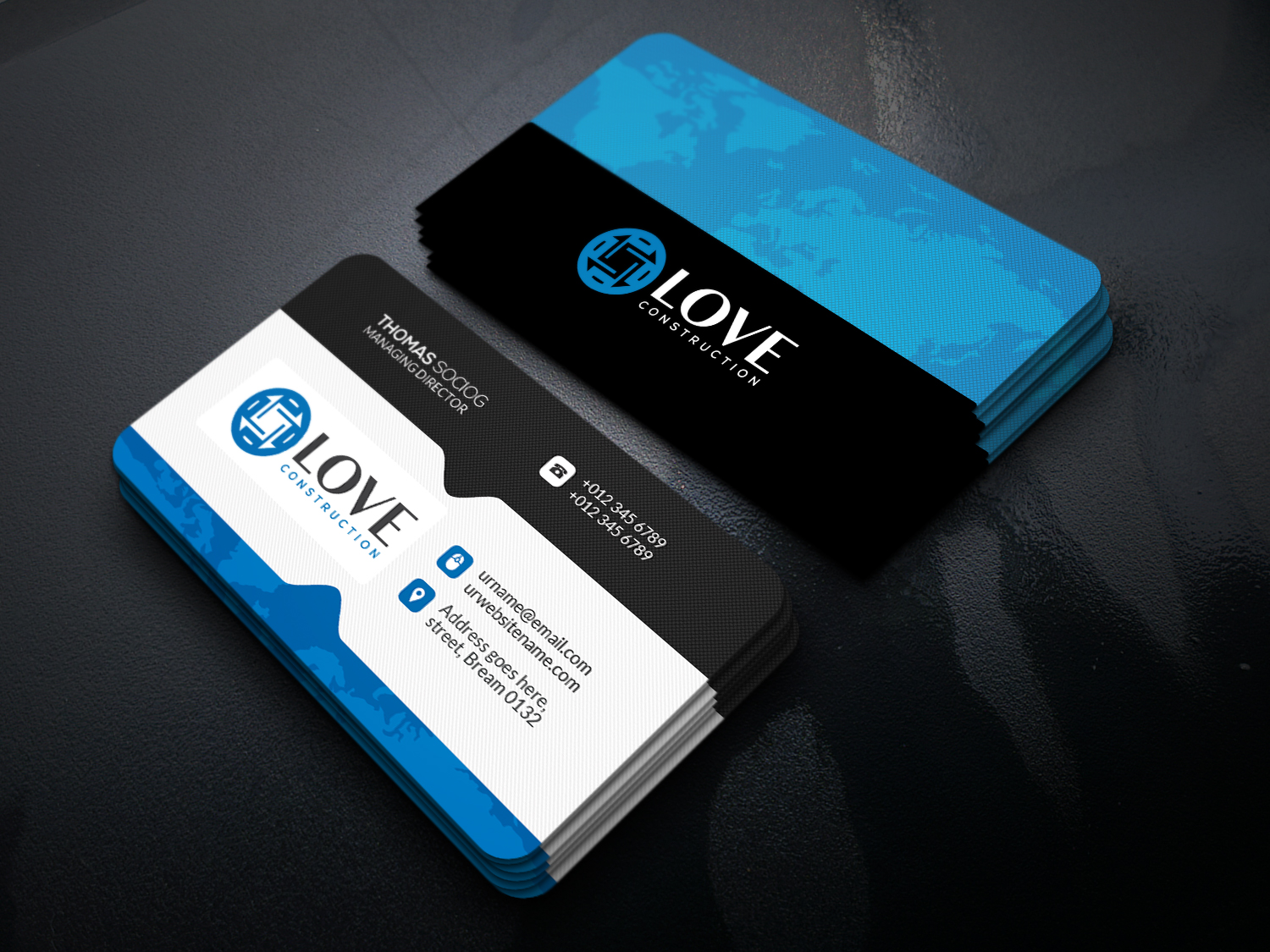 Logo Design by Tube light for Love Construction | Design #35039563
