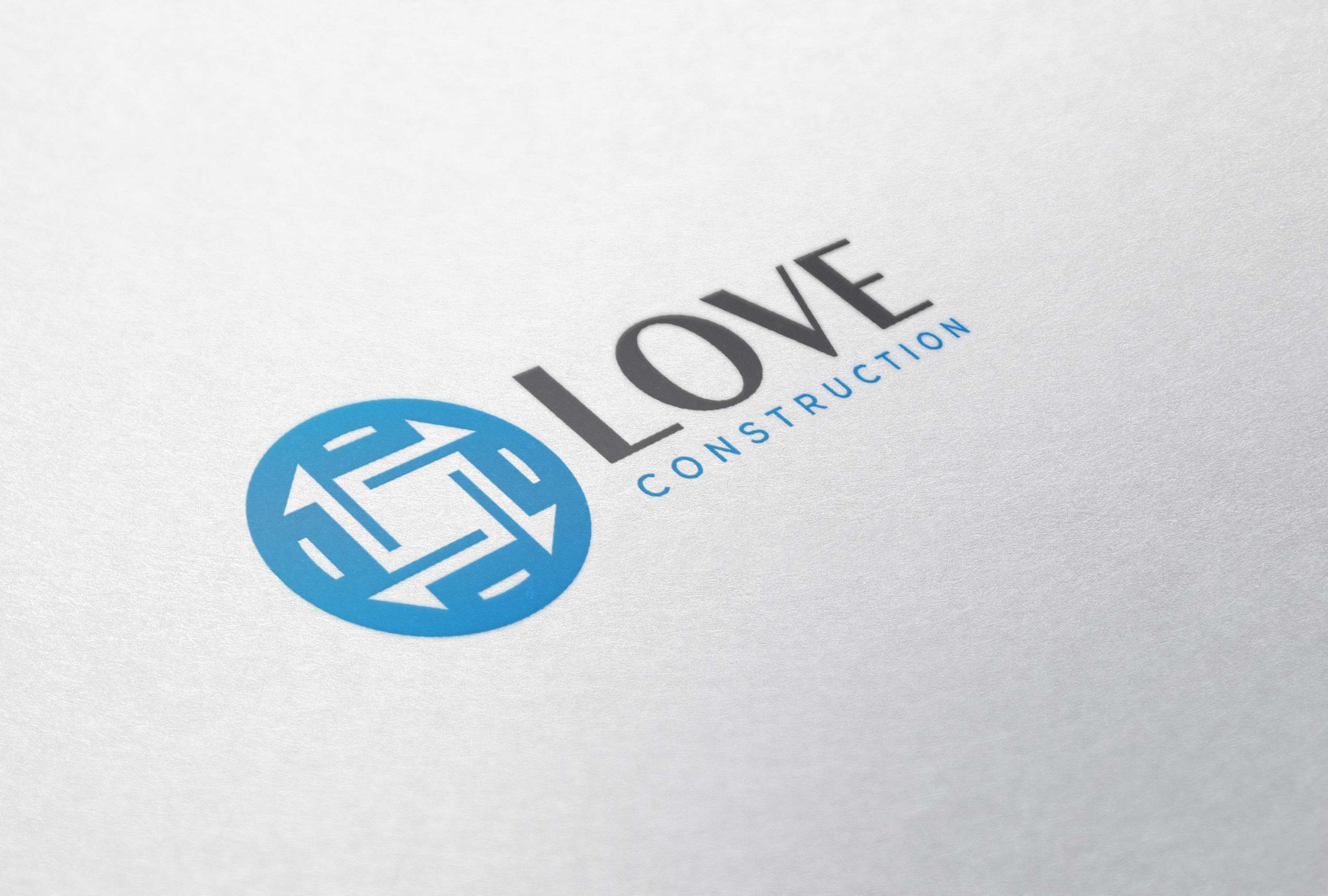 Logo Design by Tube light for Love Construction | Design #35039564