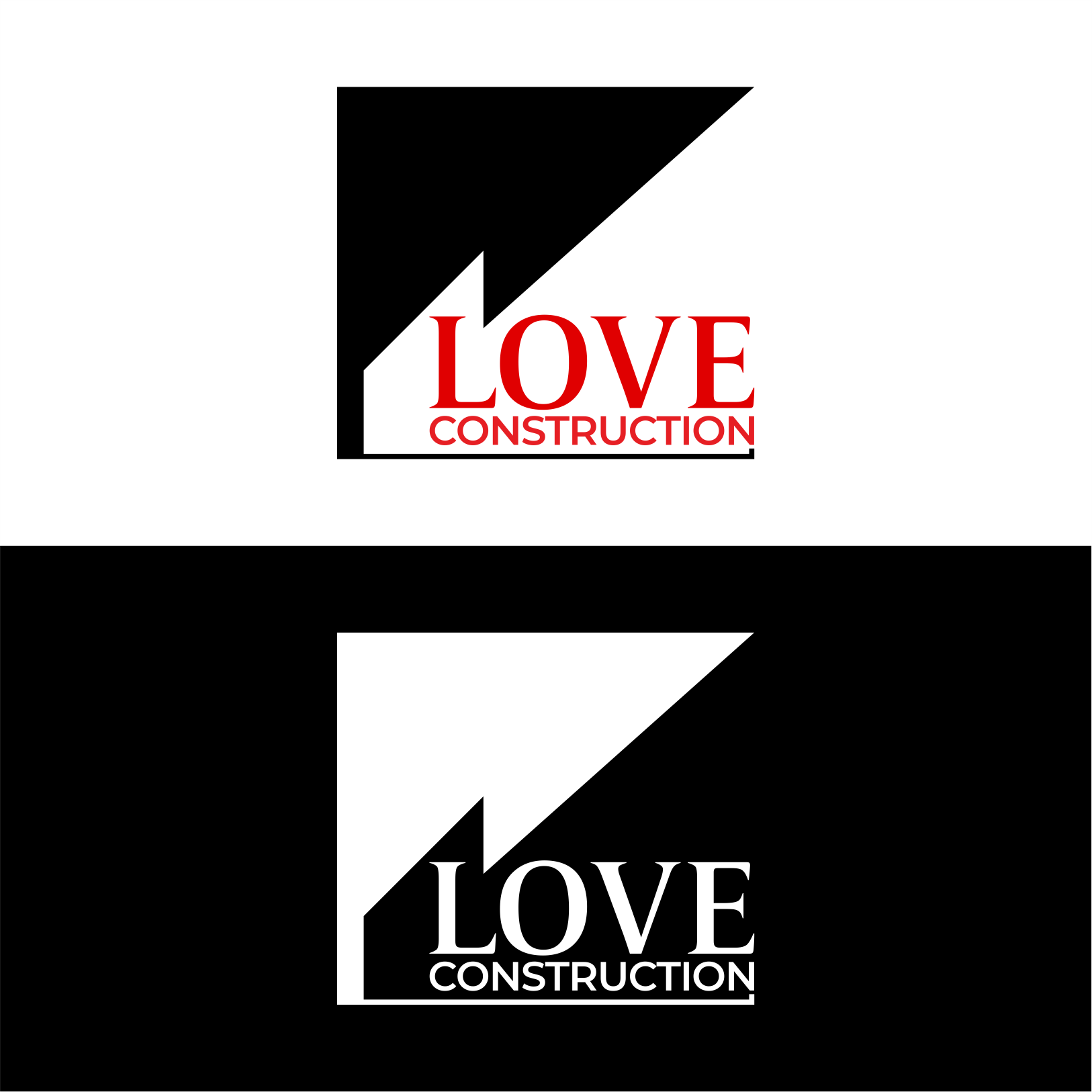Logo Design by Jaka Suharno for Love Construction | Design #35021281