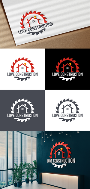 Logo-Design von PixelUP Graphics für Love Construction | Design: #35026148