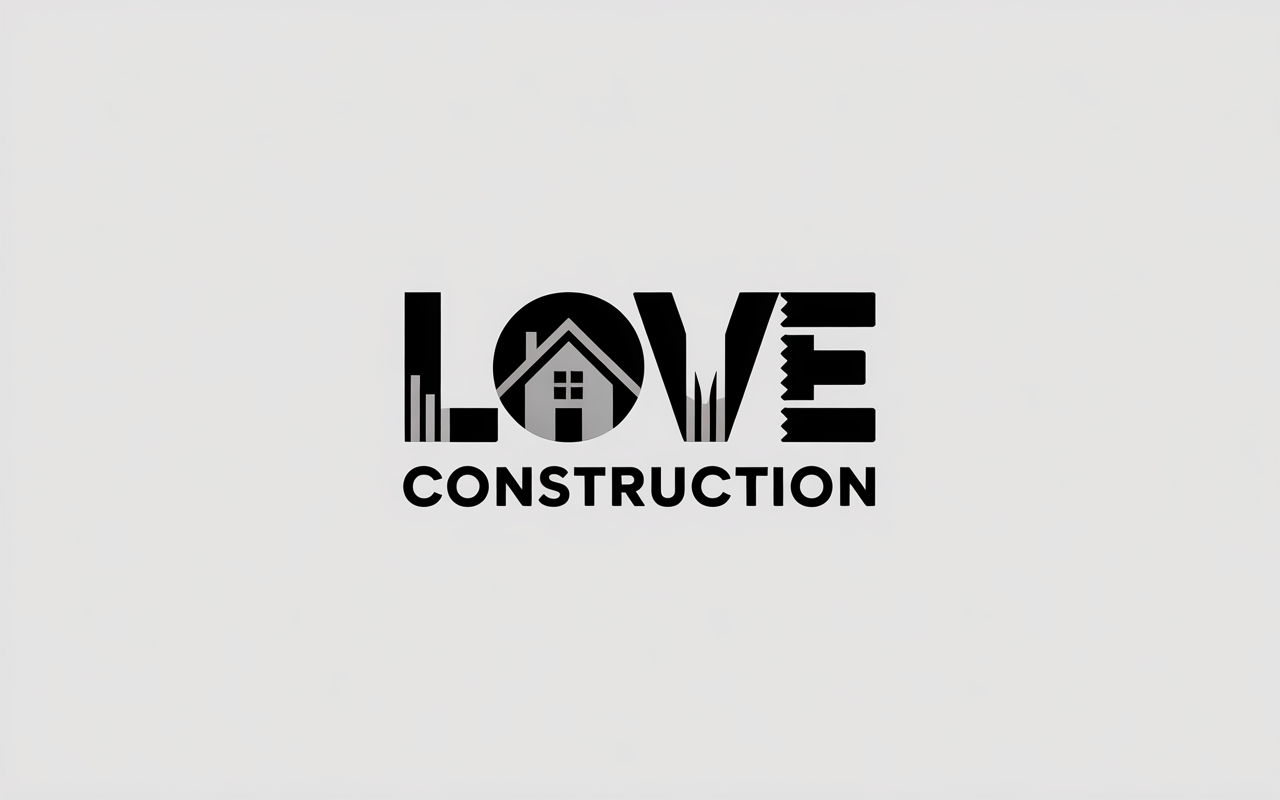 Logo Design by VALUES for Love Construction | Design #35013725