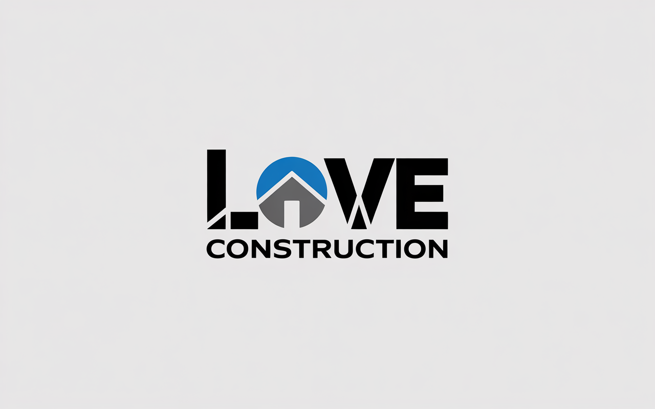 Logo Design by VALUES for Love Construction | Design #35013726