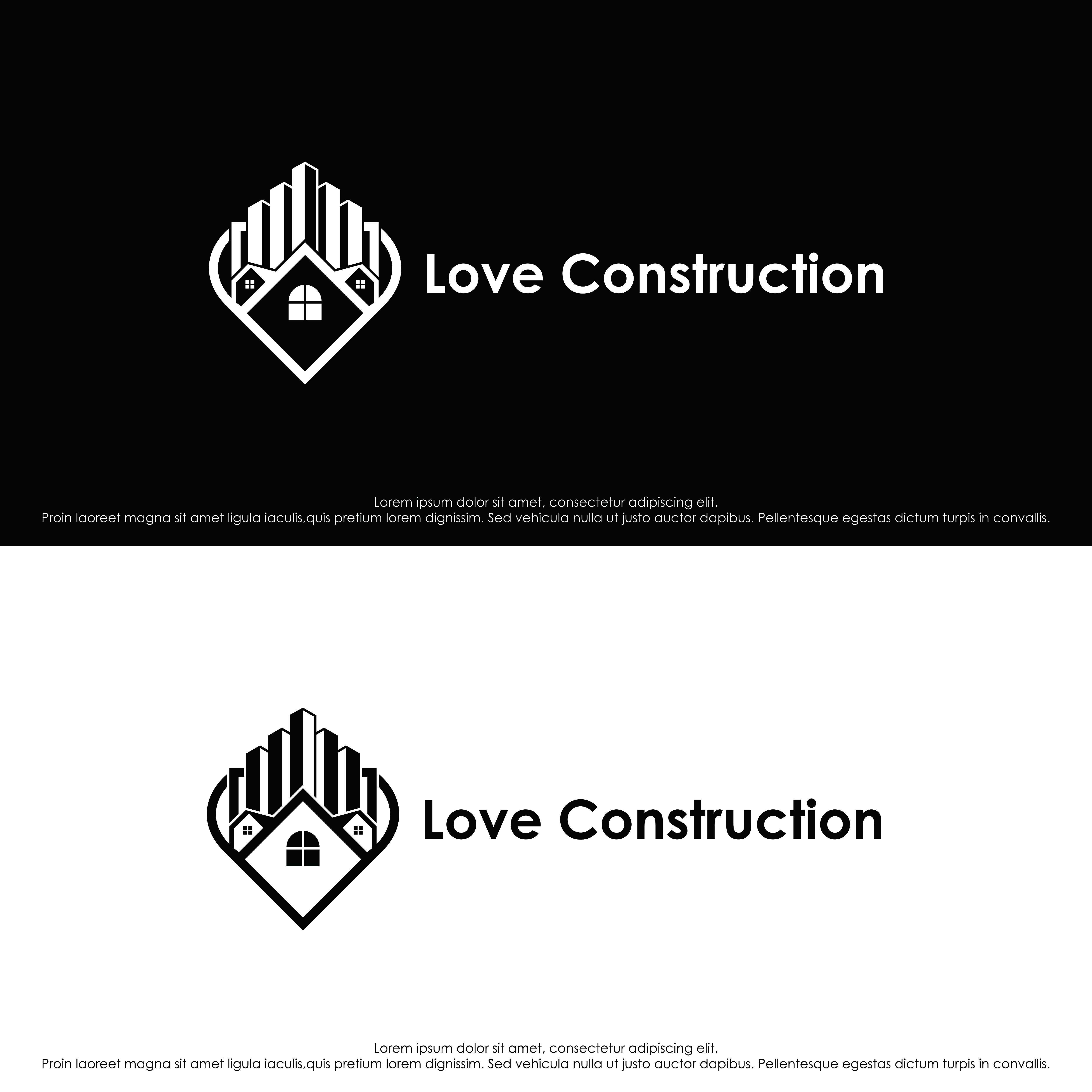Logo Design by PetaniMakmur for Love Construction | Design #35028496