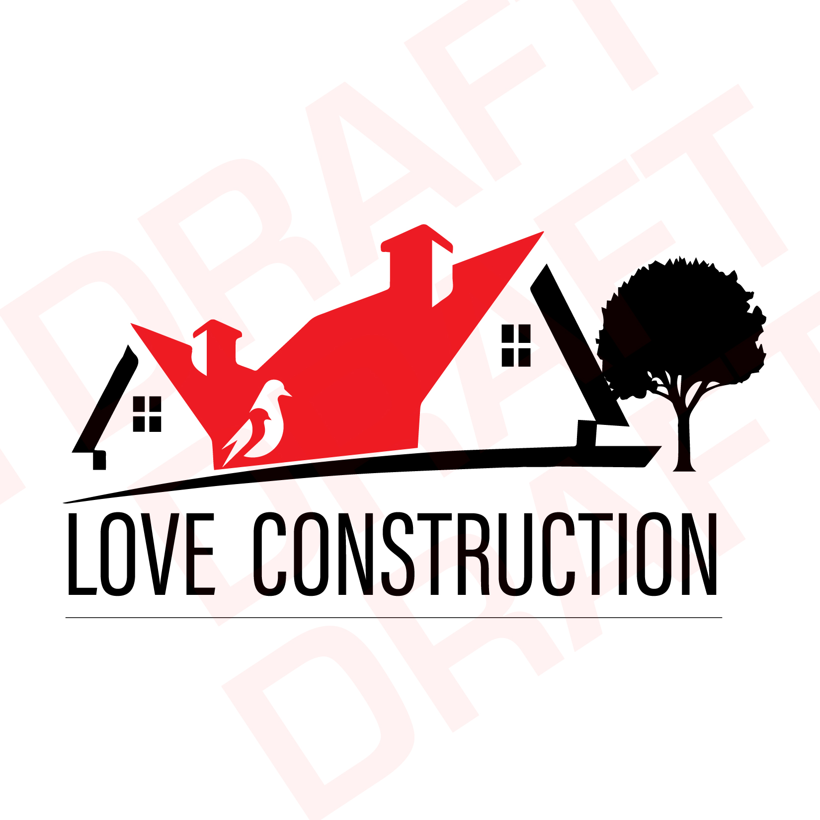 Logo Design by Ian Charles for Love Construction | Design #35021224