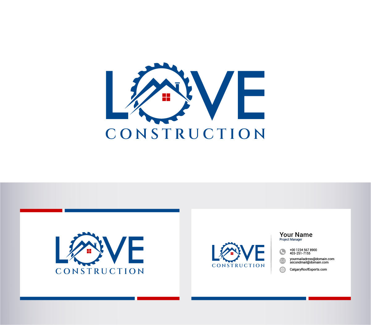 Logo Design by Owltive for Love Construction | Design #35026336