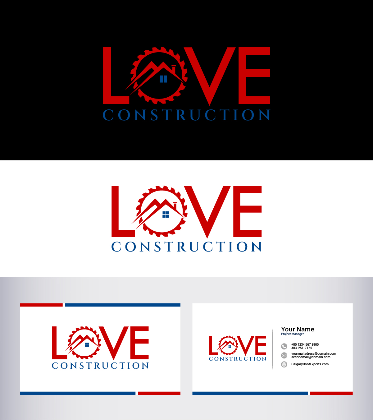 Logo Design by Owltive for Love Construction | Design #35046507