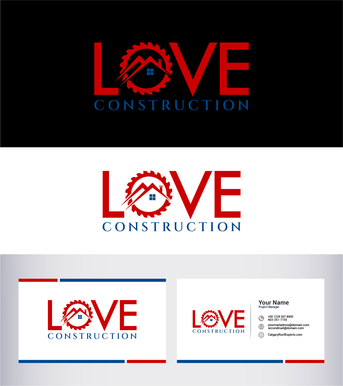 Logo Design by Owltive for Love Construction | Design #35046509